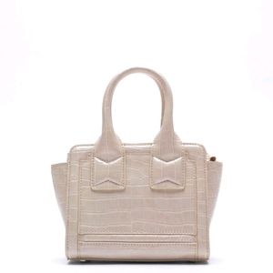 NWOT Zara Animal Print Mini City Bag Grey